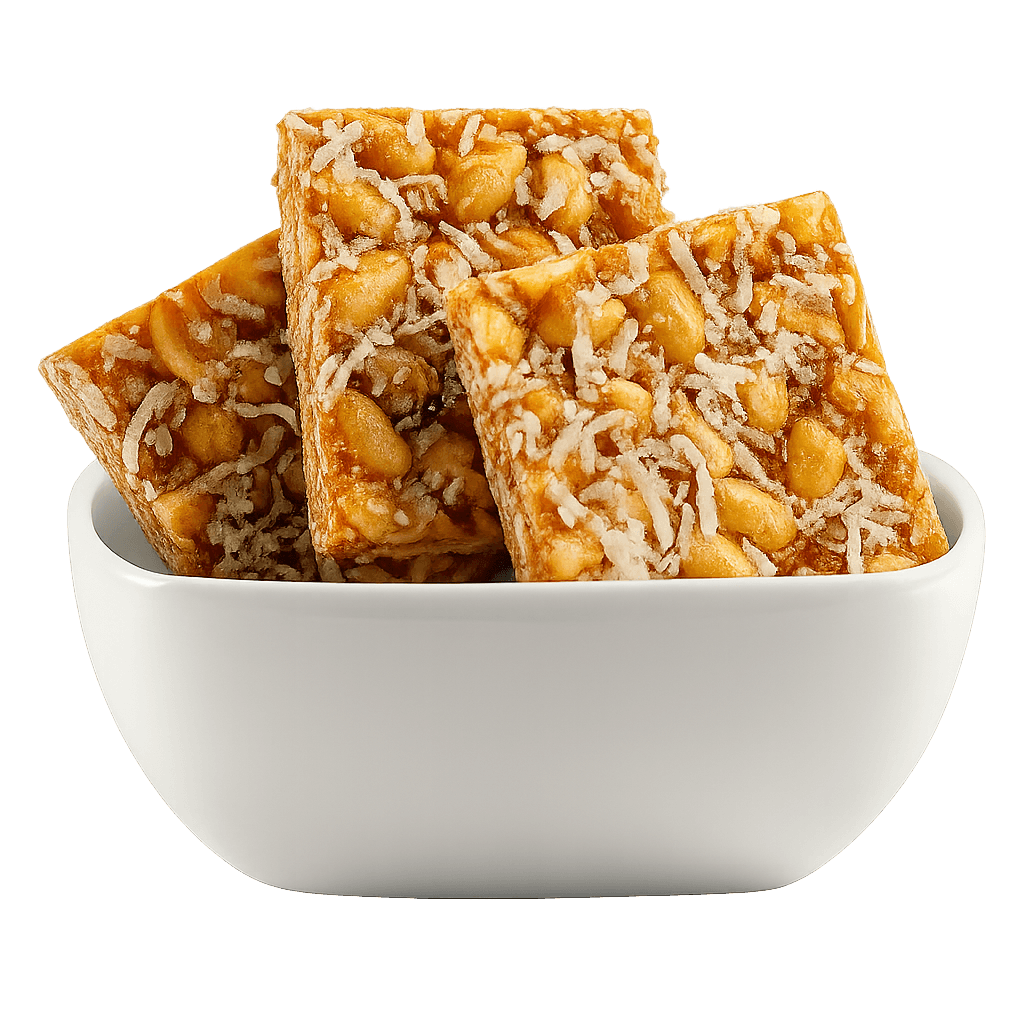 Peanut Coconut Chikki